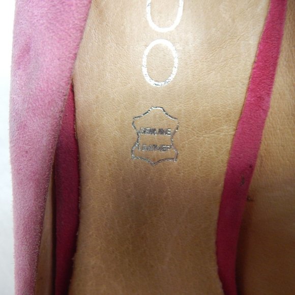 ALDO Womens Faux Pink Suede Pumps Size 38 - Picture 7 of 8